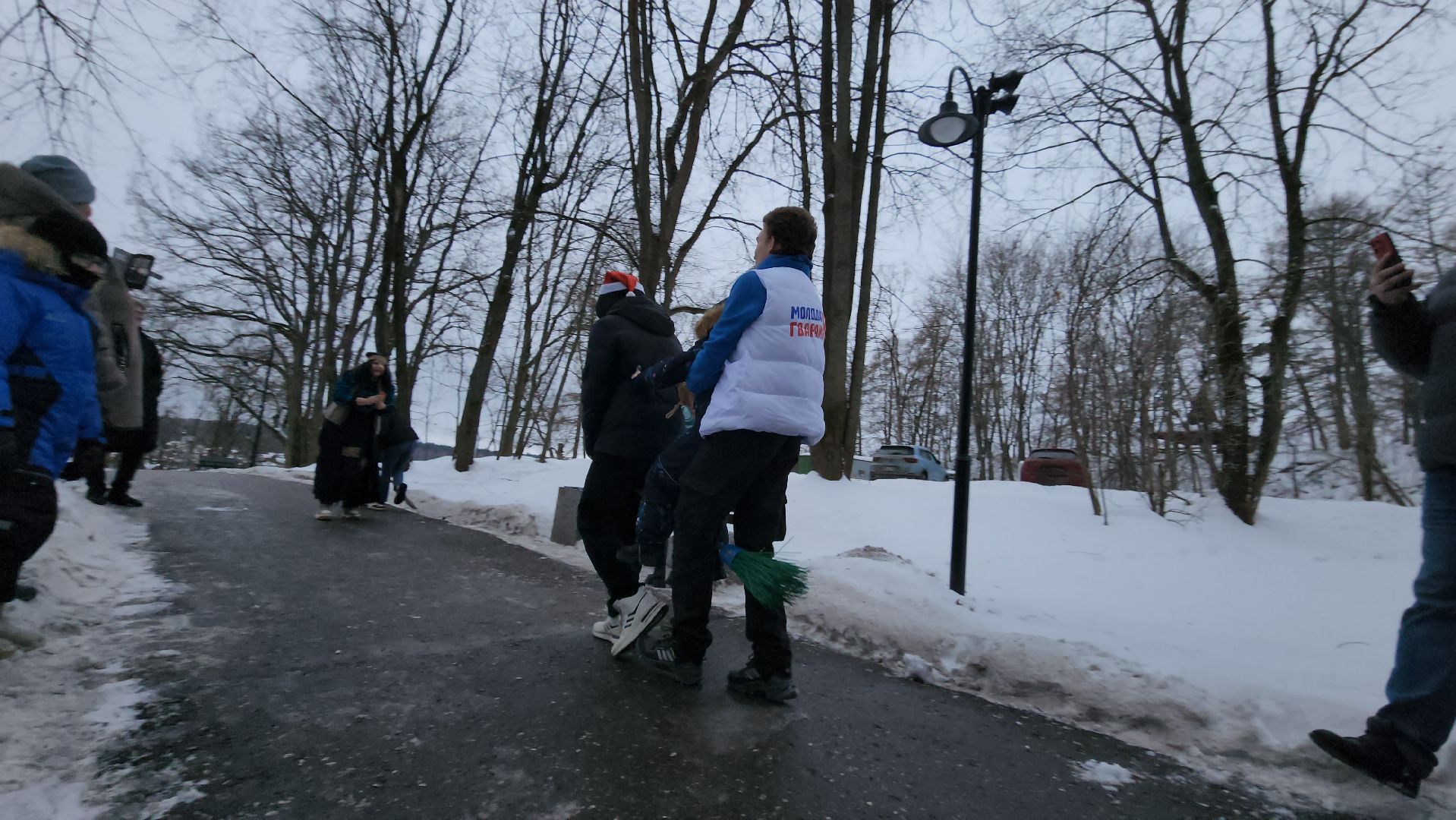 парки подмосковья, парк городок, руза, рузский городской округ, зима в парках, зима в подмосковье, зима в рузе,