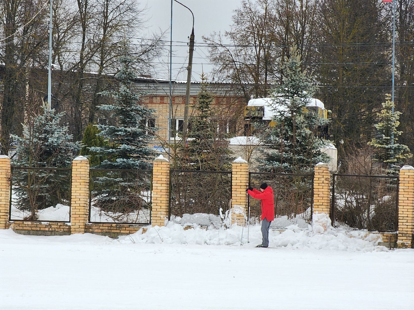 спорт в рузе, стадион урожай, руза, зима в подмосковье, зима в рузе, рузский городской округ, лыжная трасса, вертикалки,