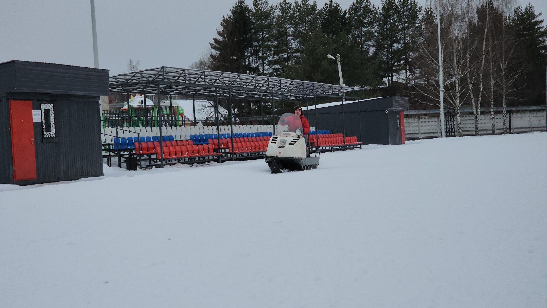 спорт в рузе, стадион урожай, руза, зима в подмосковье, зима в рузе, рузский городской округ, лыжная трасса, вертикалки,