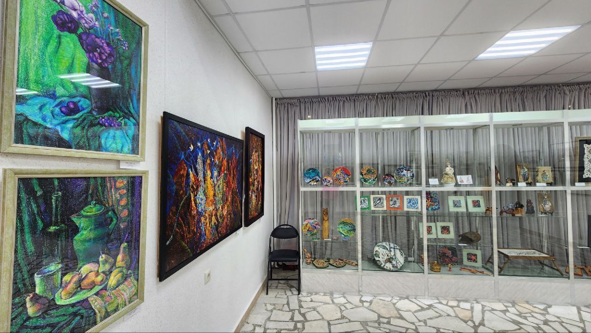 зимний вернисаж, выставочный центр, протвино, живопись, г о серпухов,