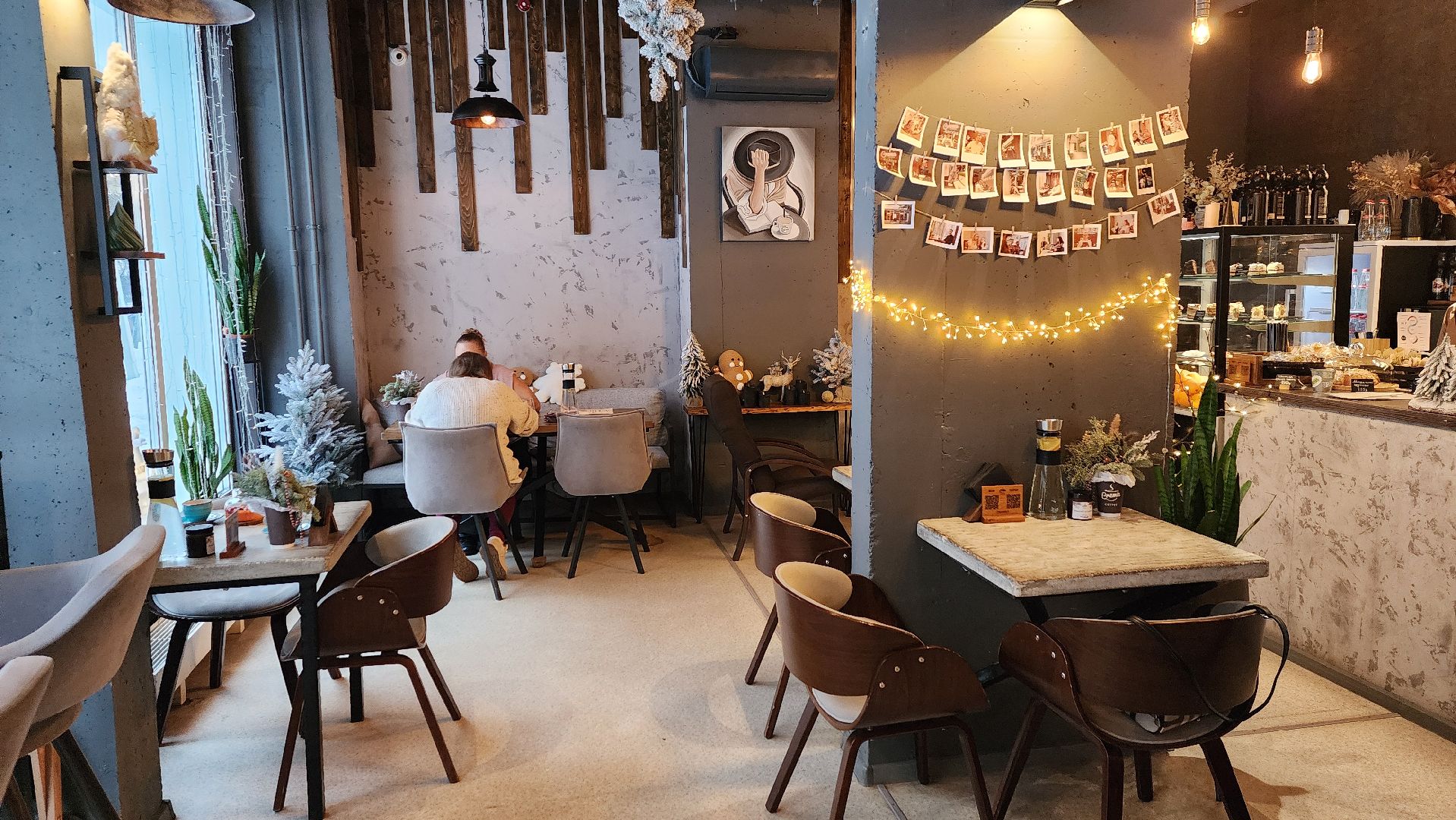 Солнечногорск, вертикалки, кофейня, зима в подмосковье,