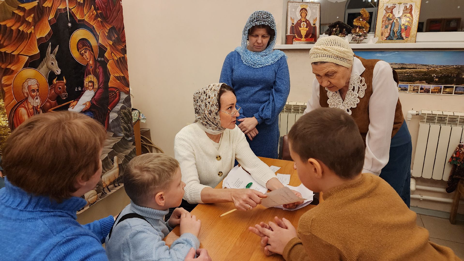 протвино, храм покрова пресвятой богородицы, рождество, воскресная школа,