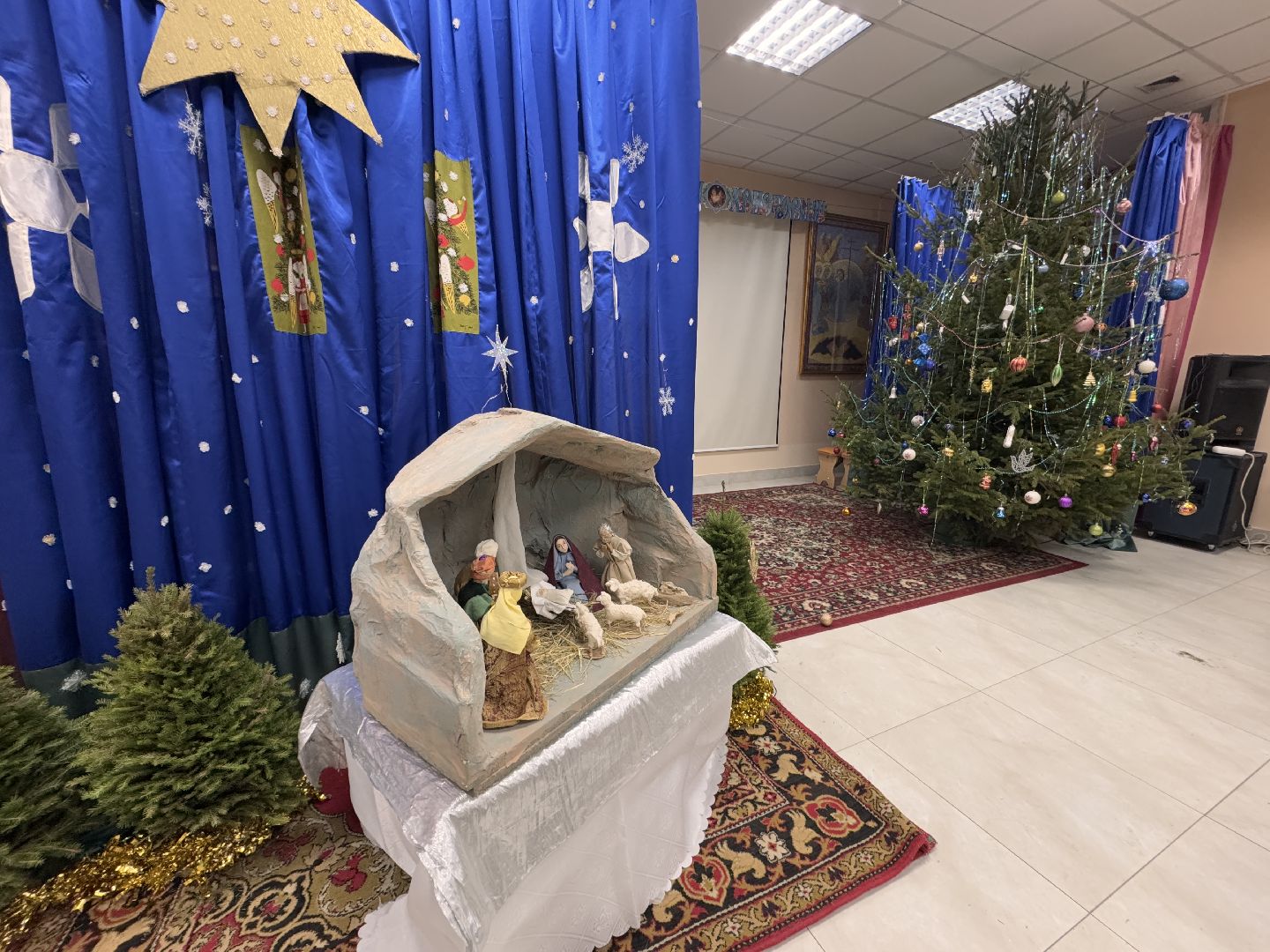 рождество христово, Георгиевский кафедральный собор, Украшение храма, Одинцово,