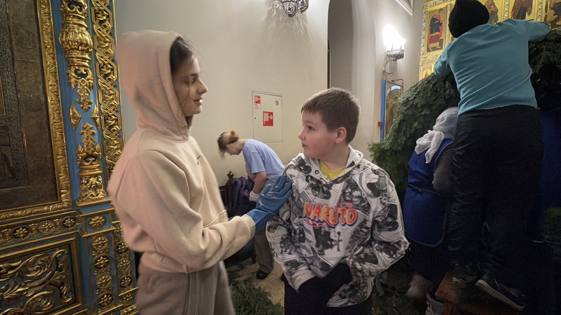 рождество христово, Георгиевский кафедральный собор, Украшение храма, Одинцово,