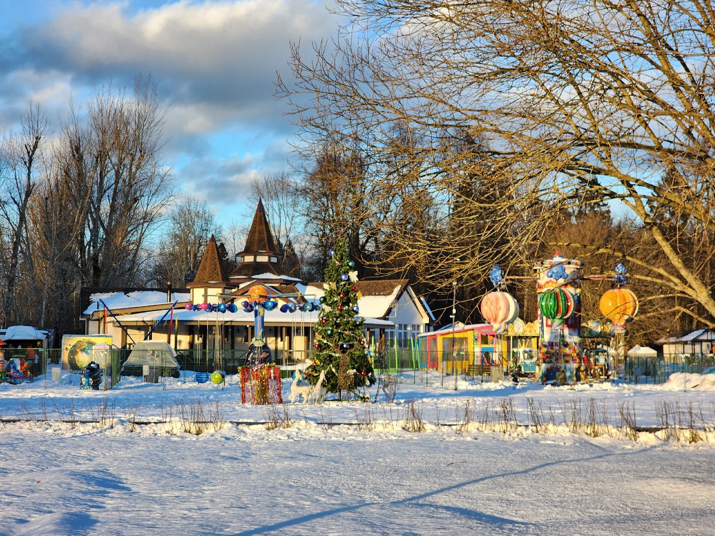 фрязино, усадьба гребнево, новогодние каникулы, отдых, вертикалки,