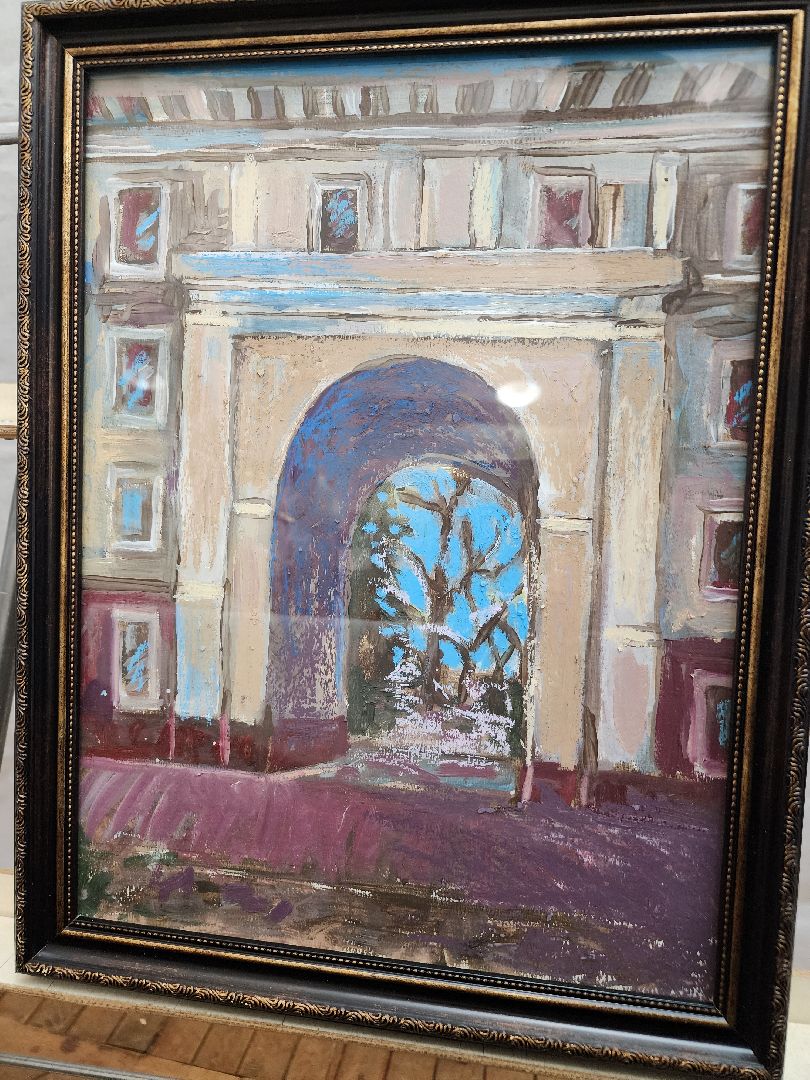 фрязино, центральная библиотека, художественная выставка, картины, художники,