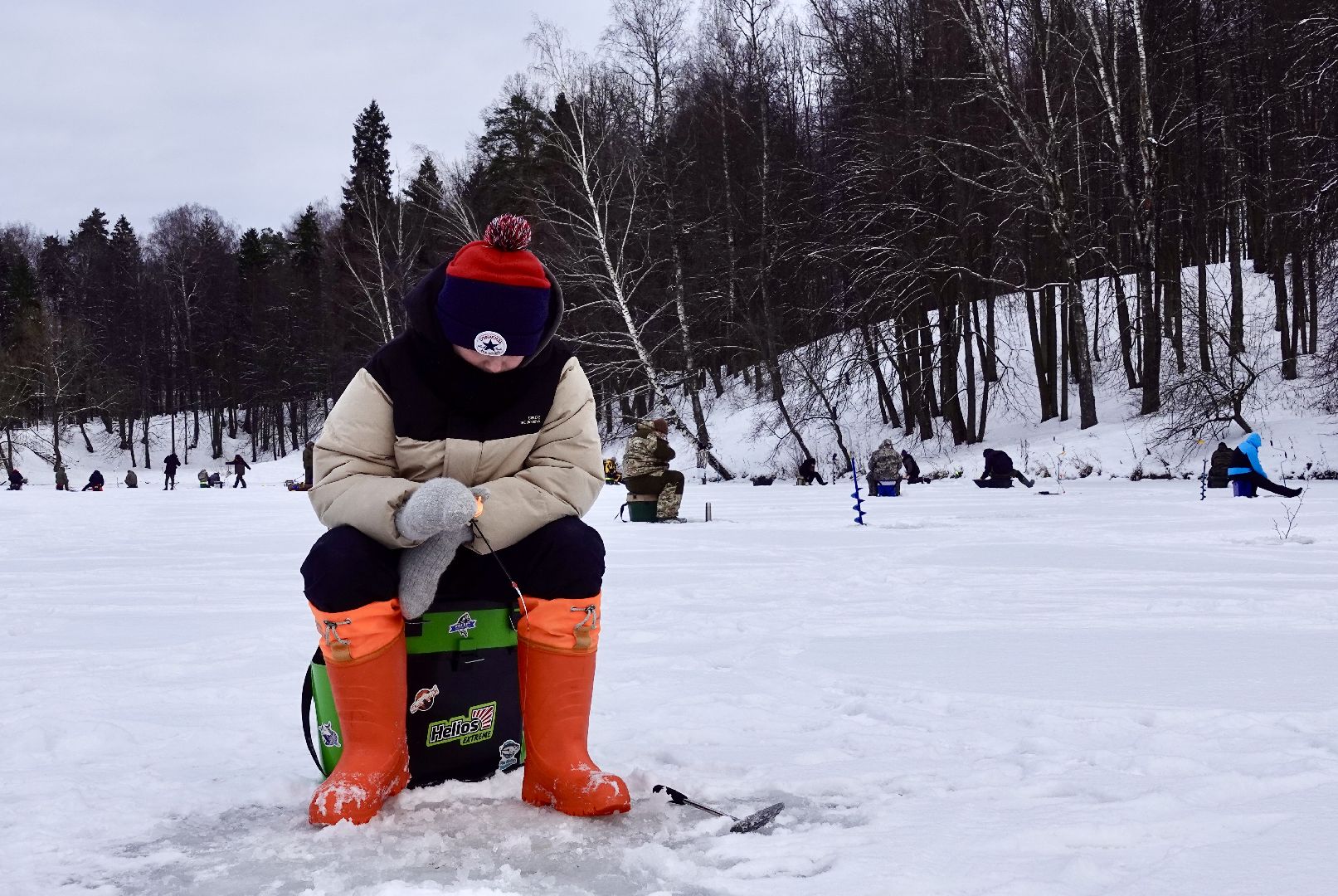 сергиев посад, скитские пруды, сергиево-посадский городской округ, мормышка, фестиваль зимней рыбалки, зима в подмосковье, парки мо,
