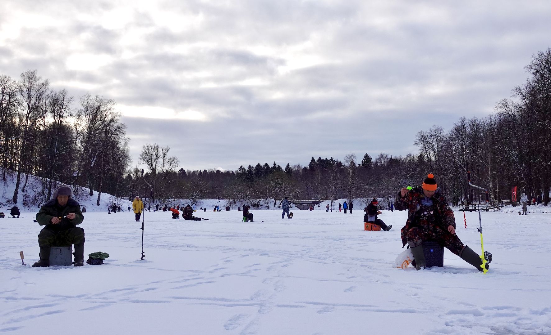 сергиев посад, скитские пруды, сергиево-посадский городской округ, мормышка, фестиваль зимней рыбалки, зима в подмосковье, парки мо,