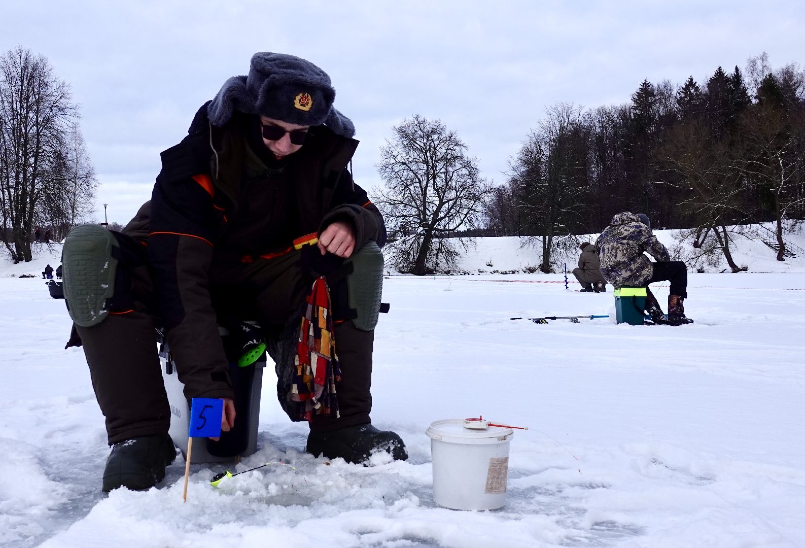 сергиев посад, скитские пруды, сергиево-посадский городской округ, мормышка, фестиваль зимней рыбалки, зима в подмосковье, парки мо,