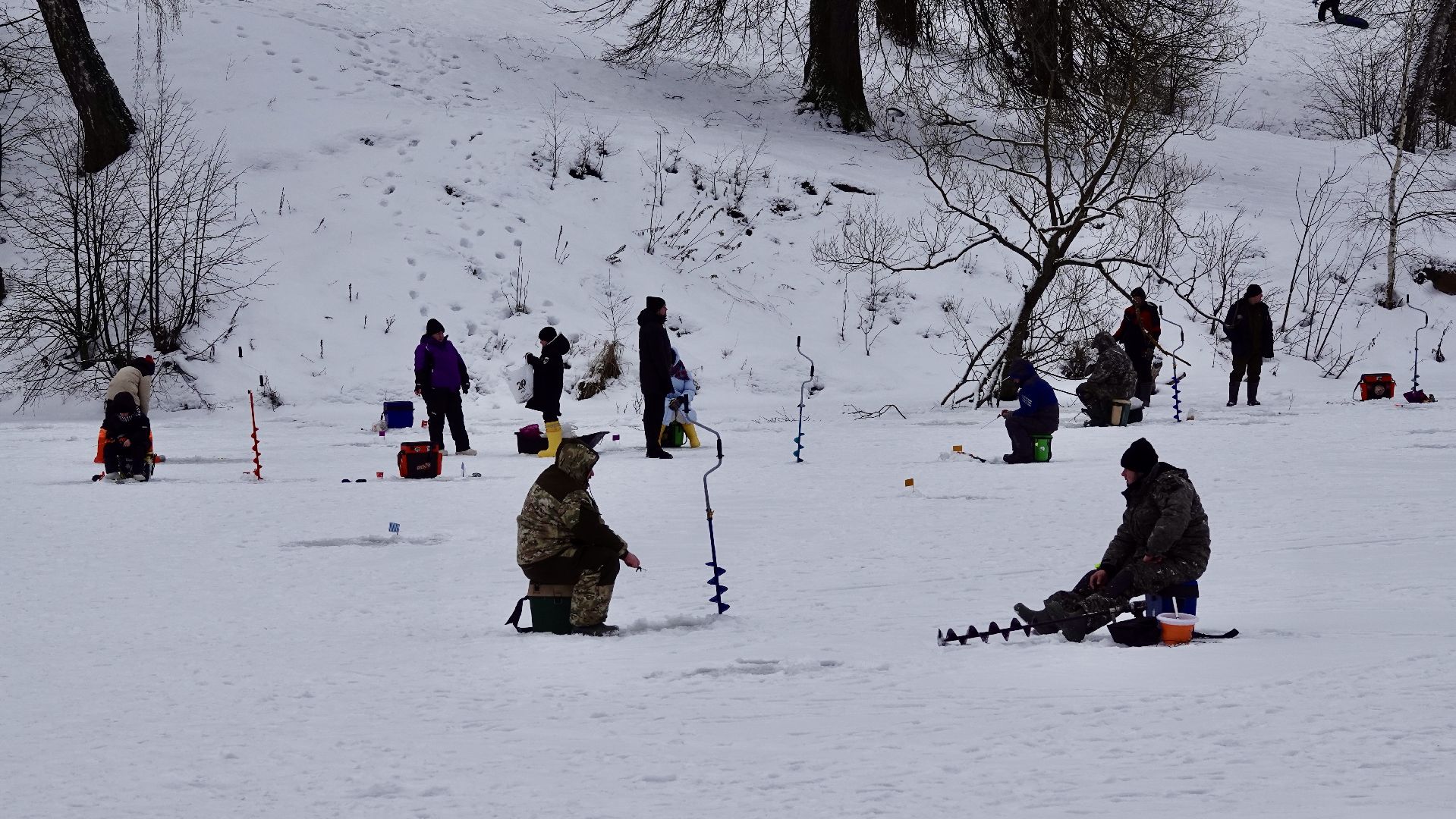сергиев посад, сергиево-посадский городской округ, мормышка, скитские пруды, фестиваль зимней рыбалки, парки мо, зима в подмосковье,