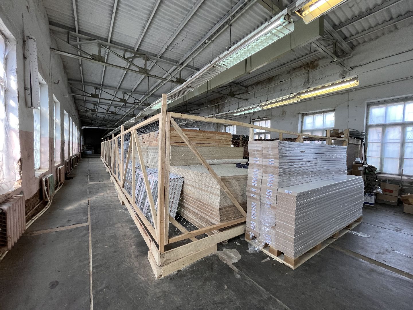 Шаховская, строительство, предприятие