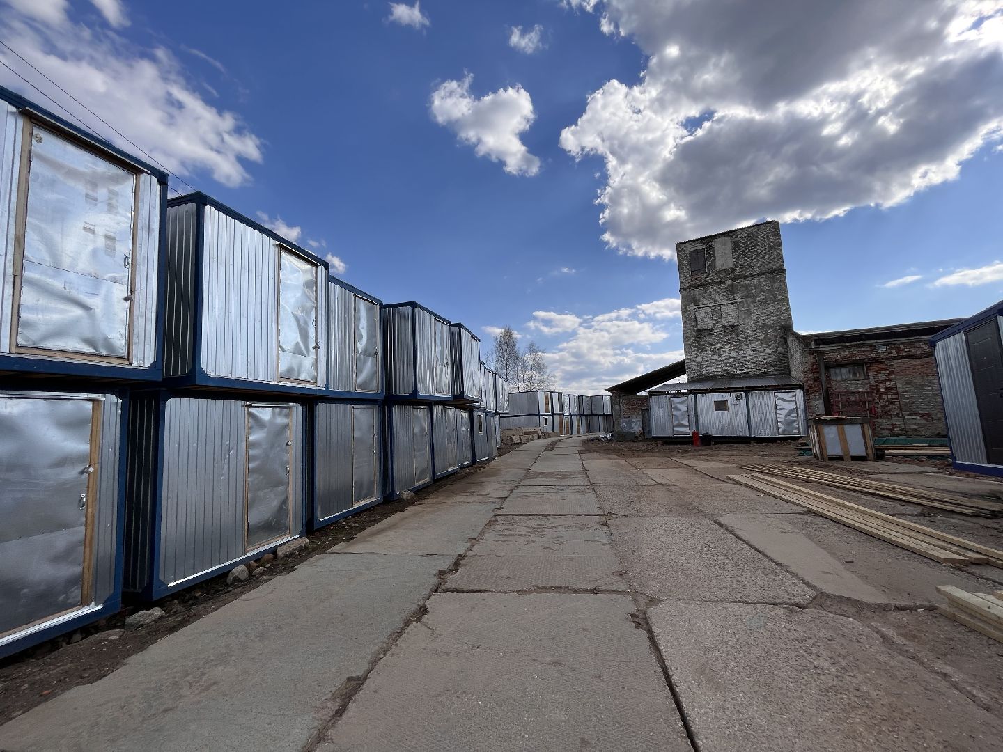 Шаховская, строительство, предприятие