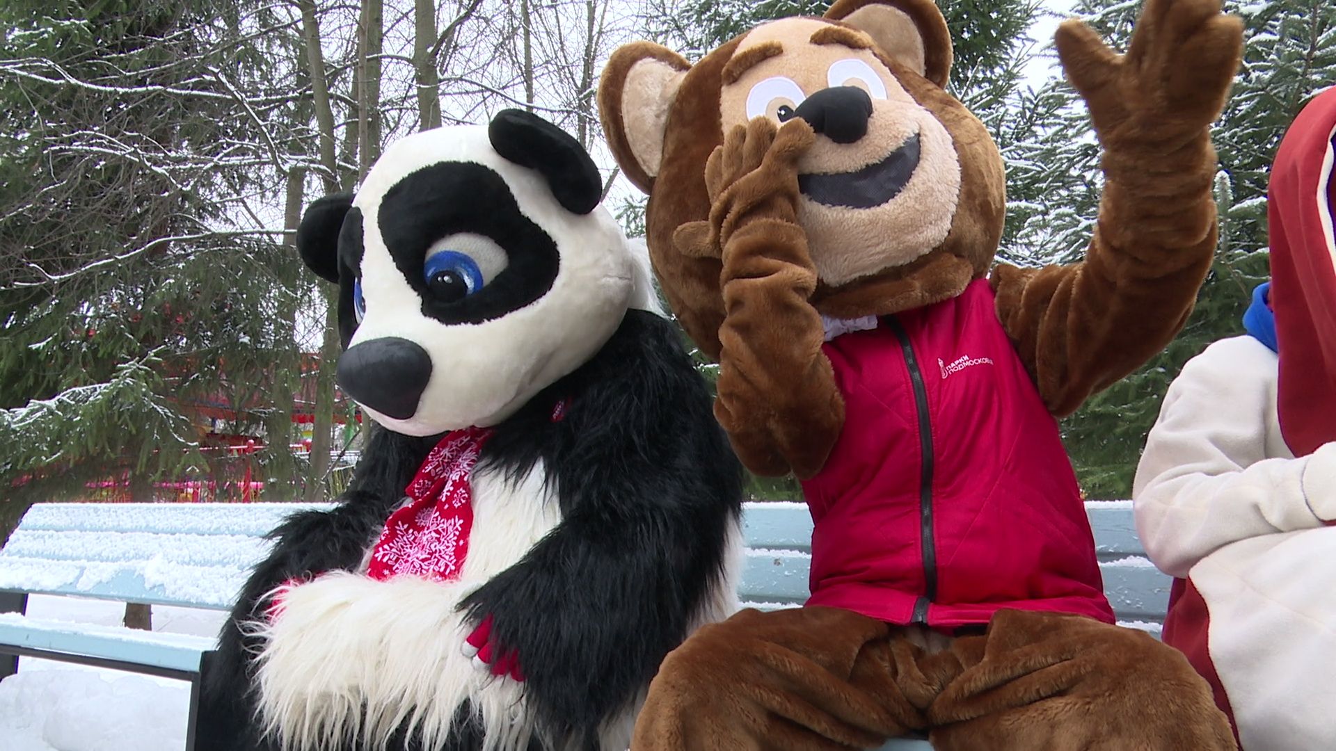 Реутов, вертикалки, Дед Мороз рекомендует, знак качества, парковые территории, место отдыха,