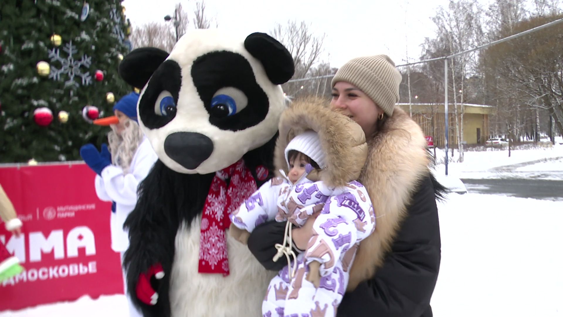 Реутов, вертикалки, Дед Мороз рекомендует, знак качества, парковые территории, место отдыха,