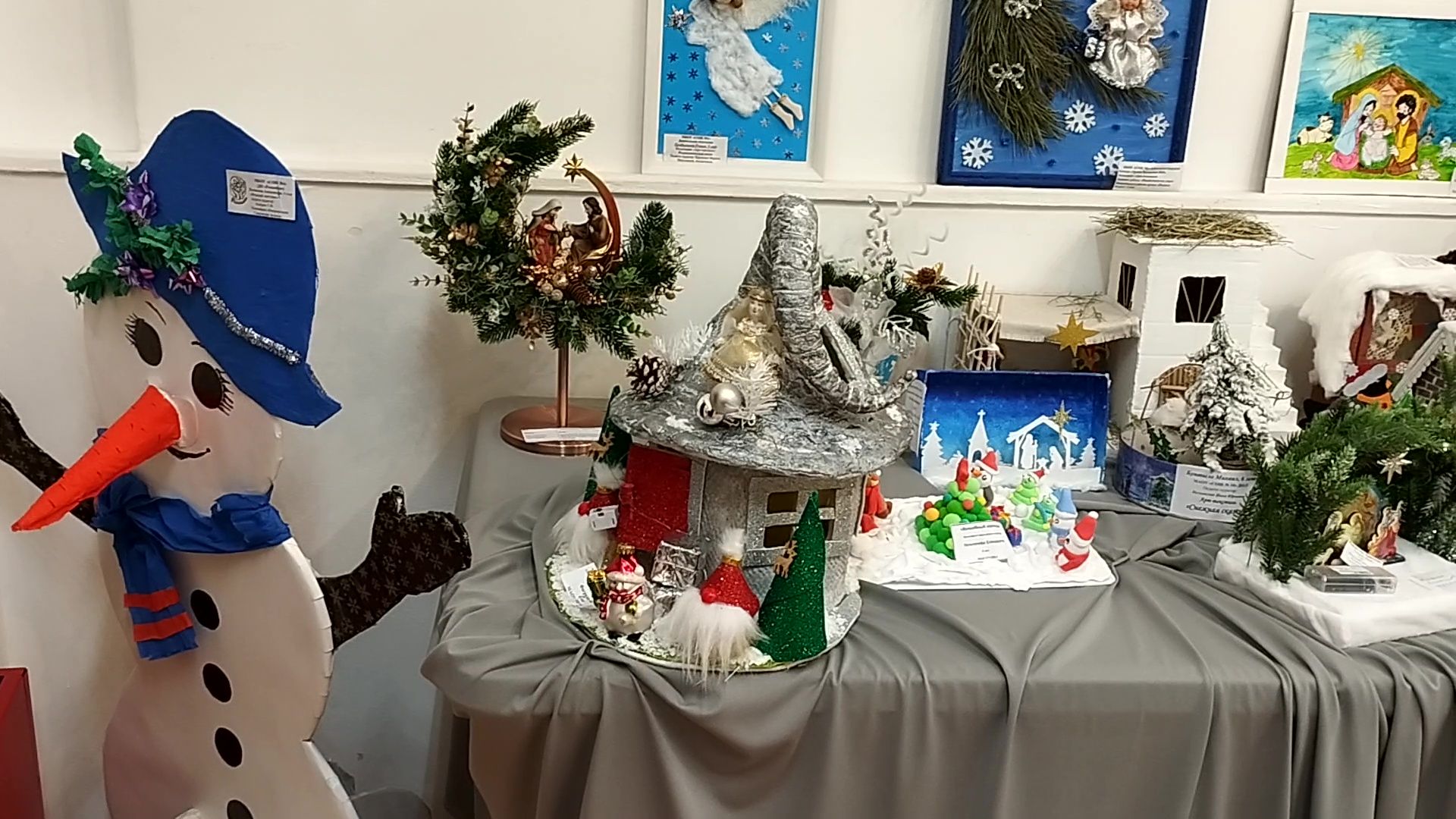 Реутов, вертикалки, выставка, музей, чудеса рождества, руками ребенка, номинации, арт-текстиль, смешанная техника,