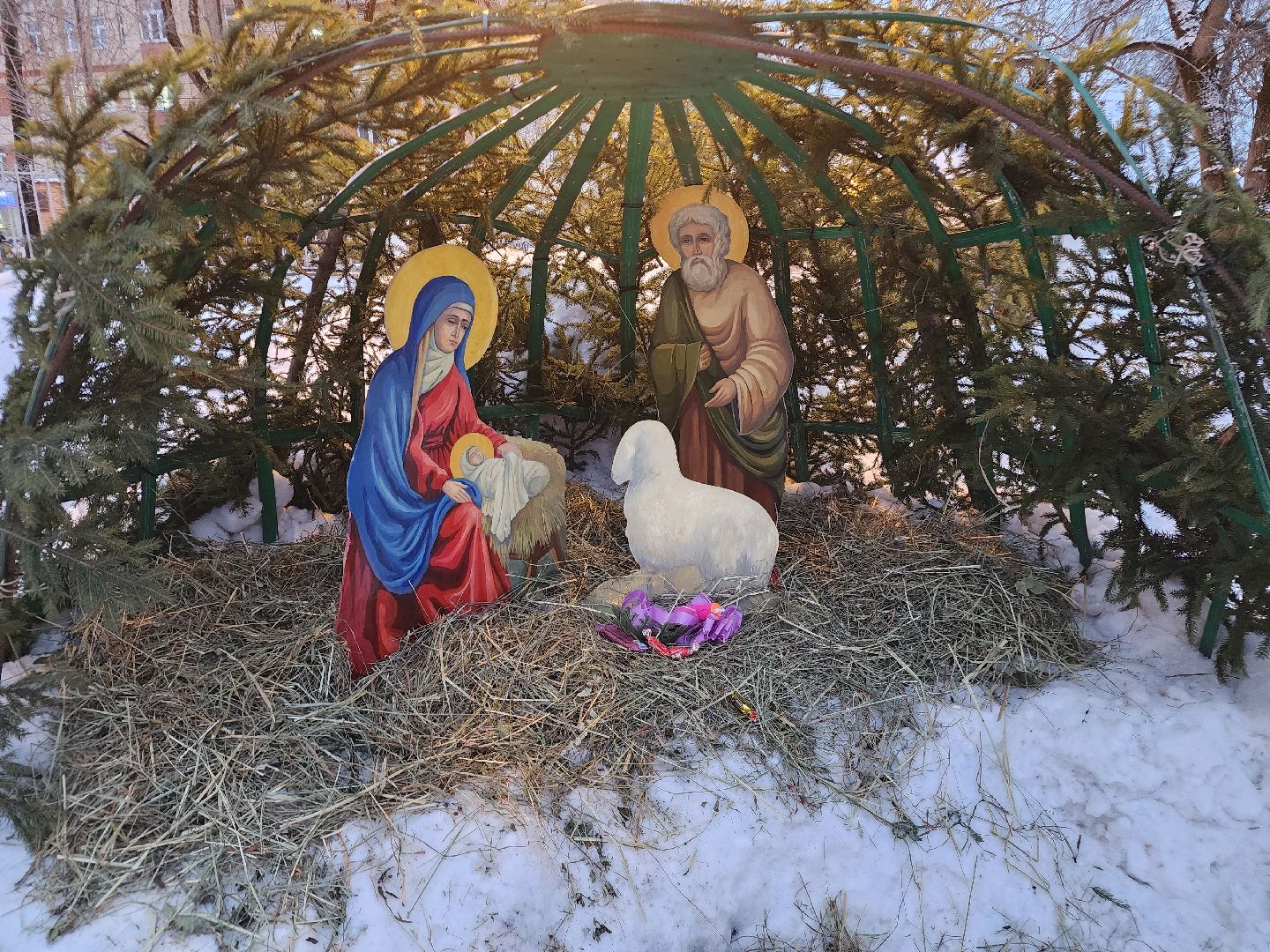 фрязино, рождественский сочельник, храм, рождество христово, вертикалки,