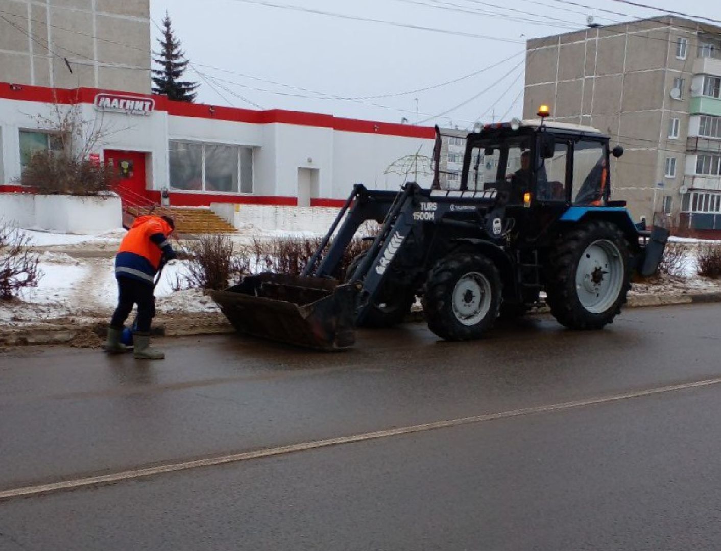 воскресенск, жкх, уборка снега,
