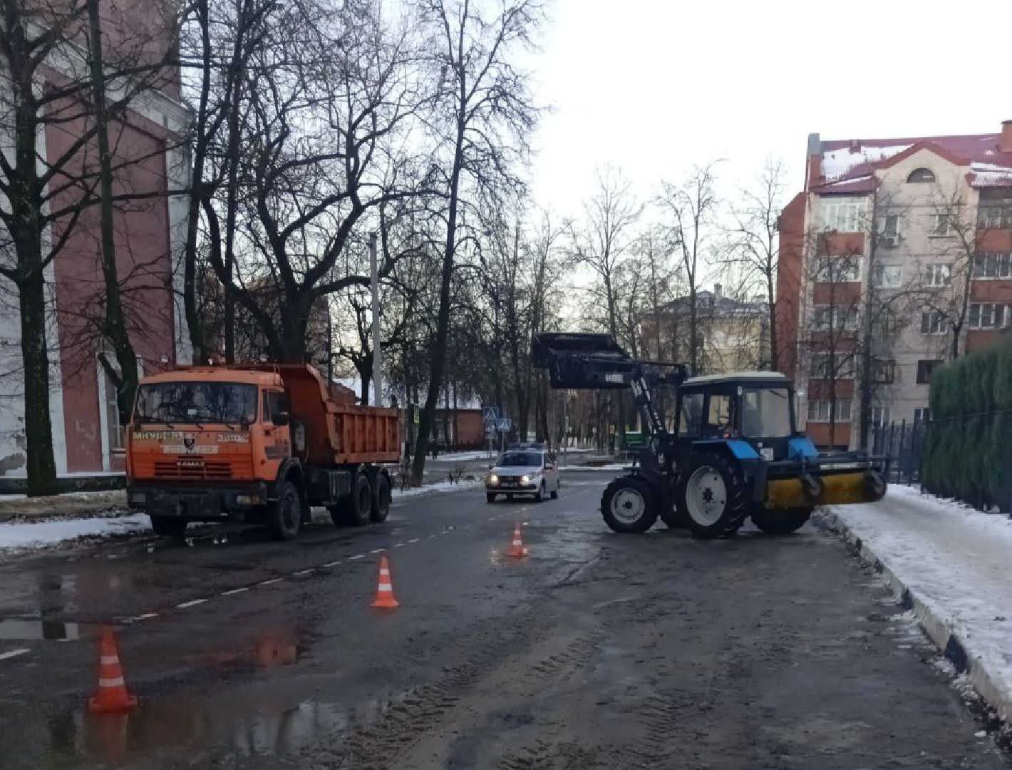 воскресенск, жкх, уборка снега,