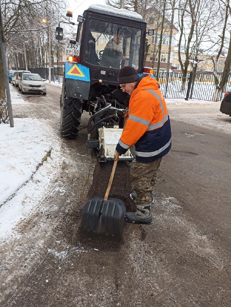 воскресенск, жкх, уборка снега,