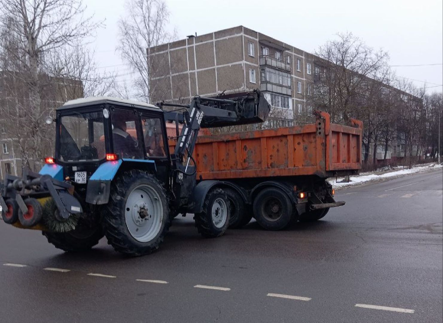 воскресенск, жкх, уборка снега,