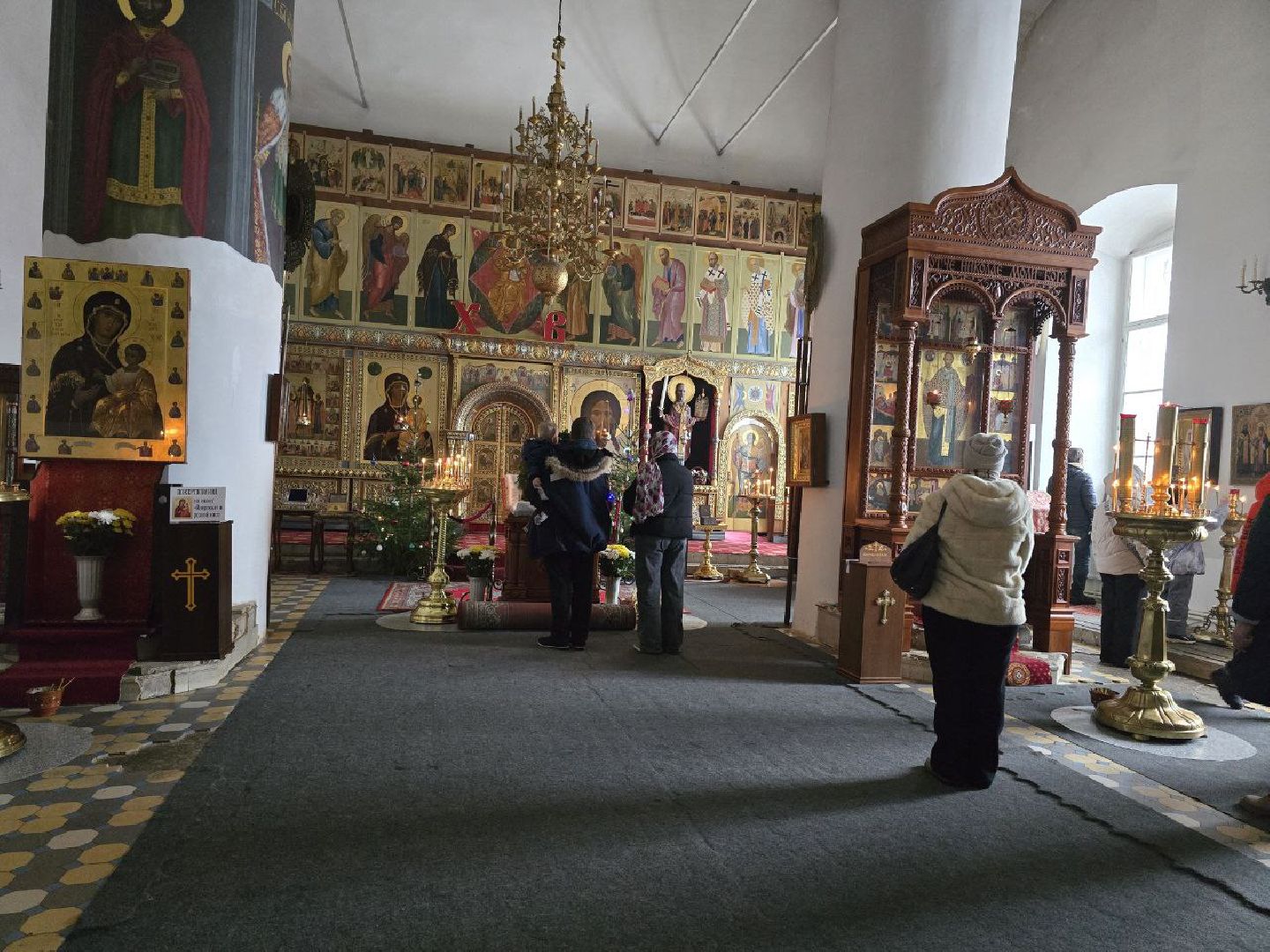 можайск, можайский городской округ, подмосковье, рождество христово, божественная литургия, праздник, новый год, сочельник, храм, служба, религия,