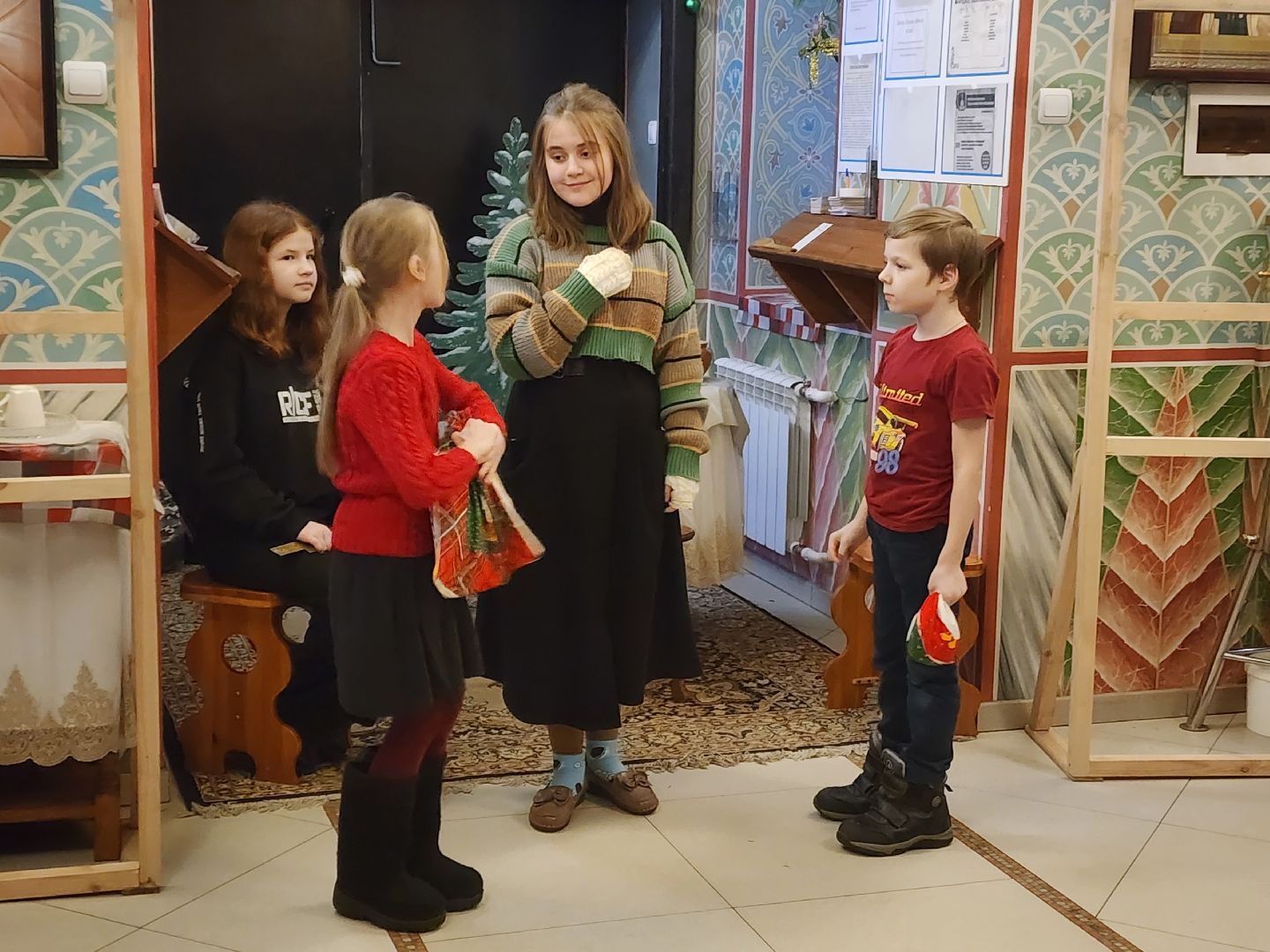 красноармейск, городской округ пушкинский, рождественская сказка, детский спектакль, вертикалки,