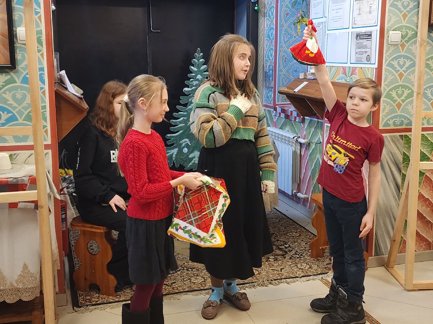 красноармейск, городской округ пушкинский, рождественская сказка, детский спектакль, вертикалки,