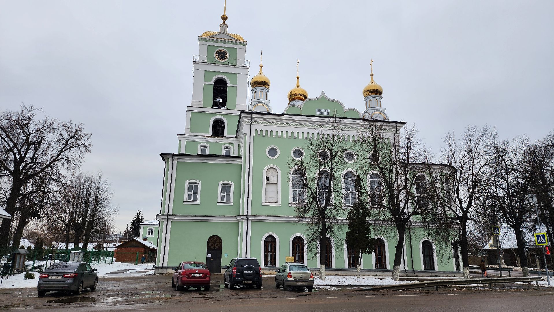 Рождество,подготовка к рождественской службе, Троицкий храм, Старая Купавна, Богородский городской округ,