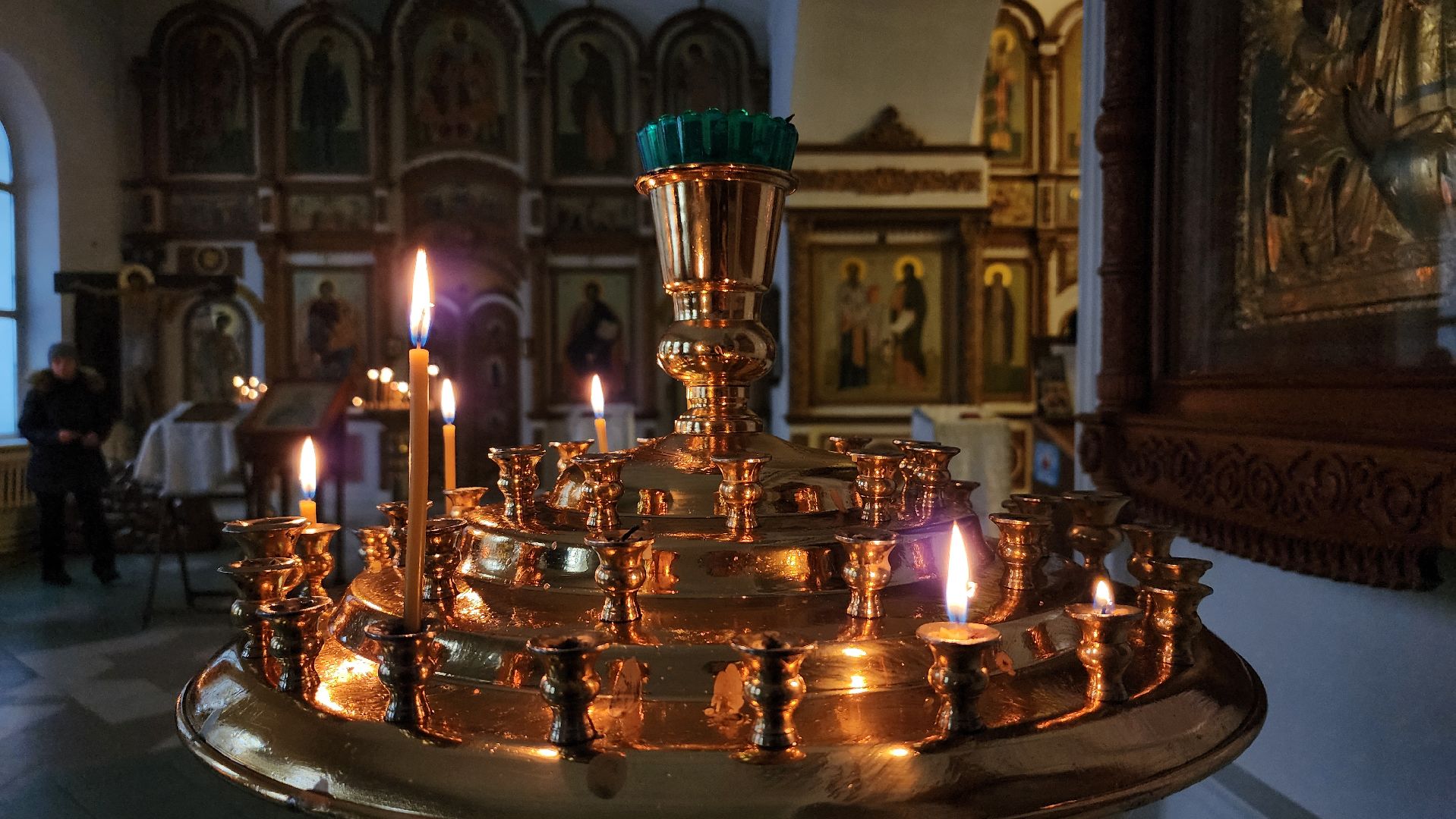 Рождество, рождественский сочельник, Троицкий храм, Старая Купавна, Богородский городской округ,