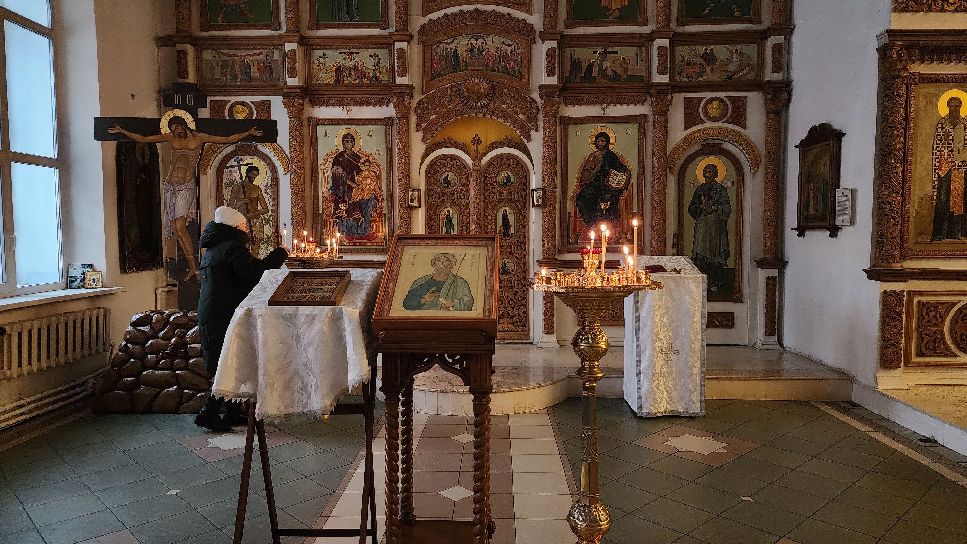Рождество, рождественский сочельник, Троицкий храм, Старая Купавна, Богородский городской округ,