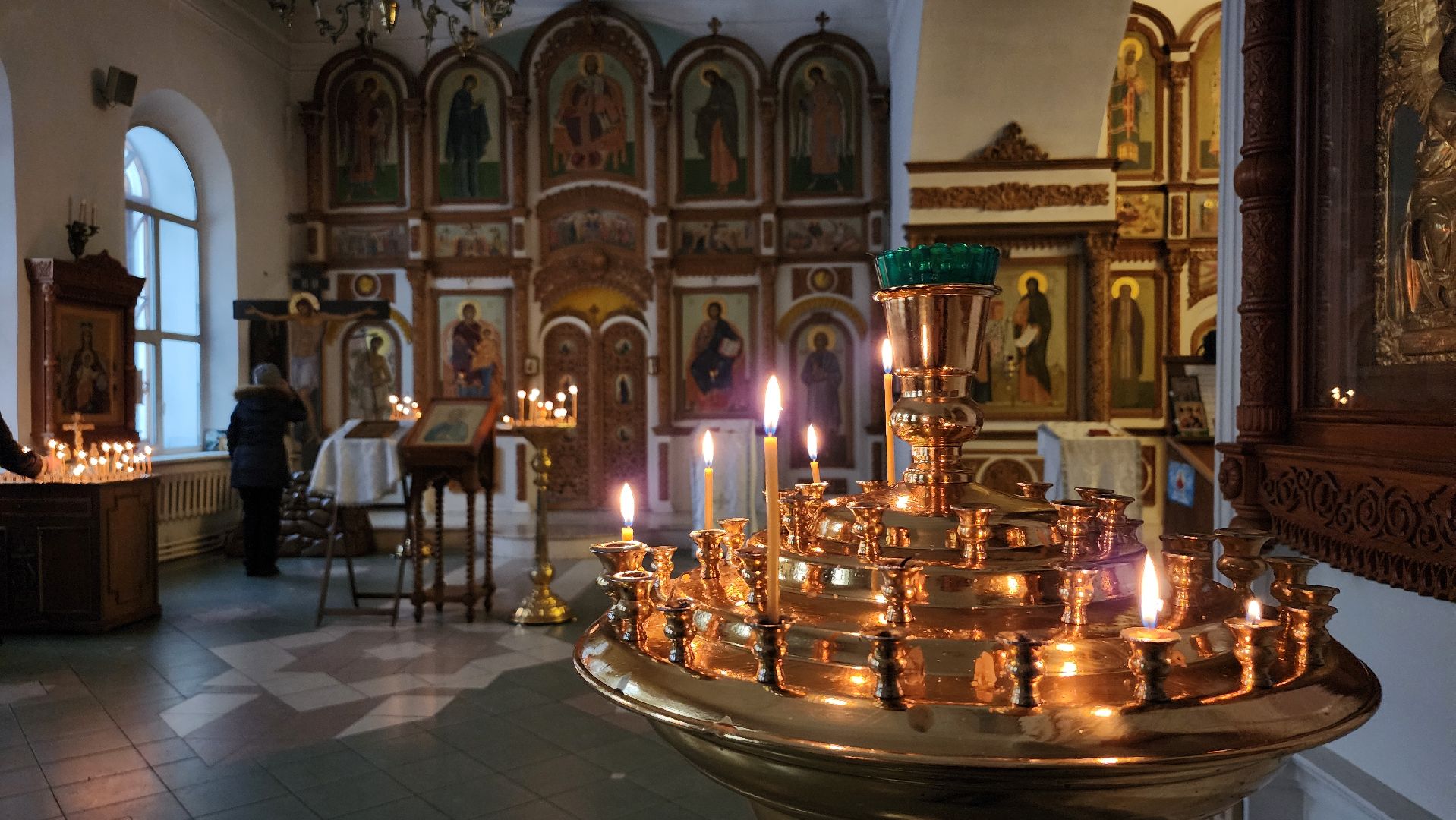 Рождество, рождественский сочельник, Троицкий храм, Старая Купавна, Богородский городской округ,