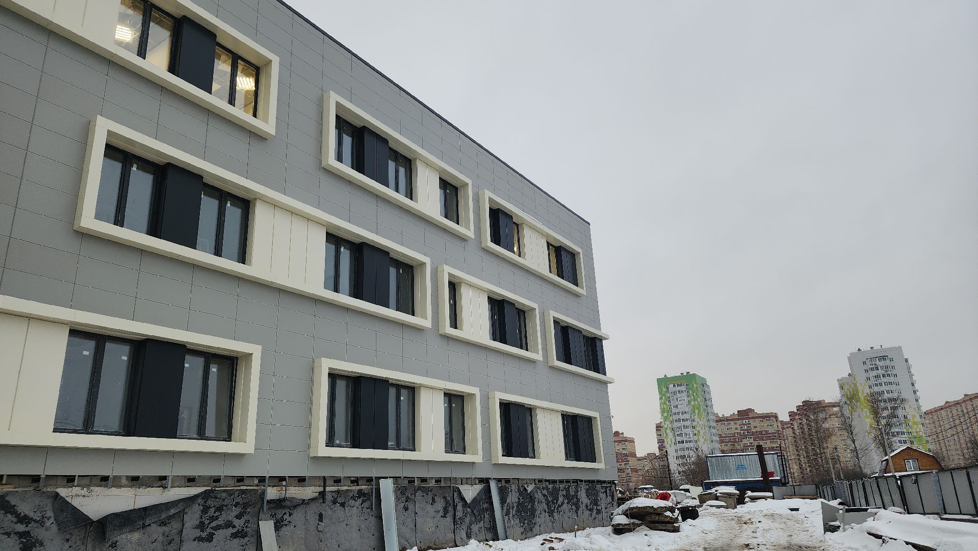 строительство, медицина, поликлиника, Лосино-Петровский,