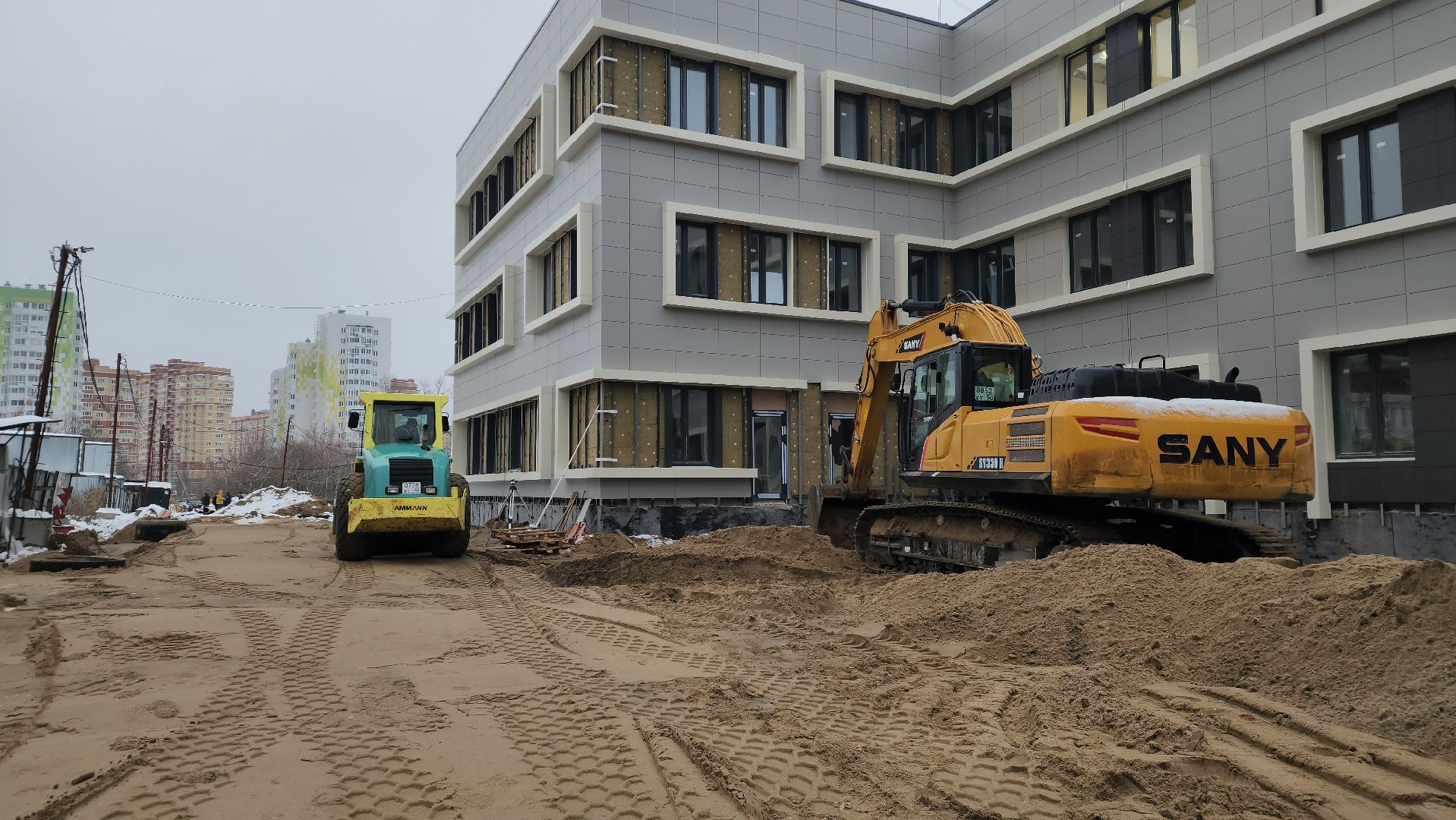 строительство, медицина, поликлиника, Лосино-Петровский,