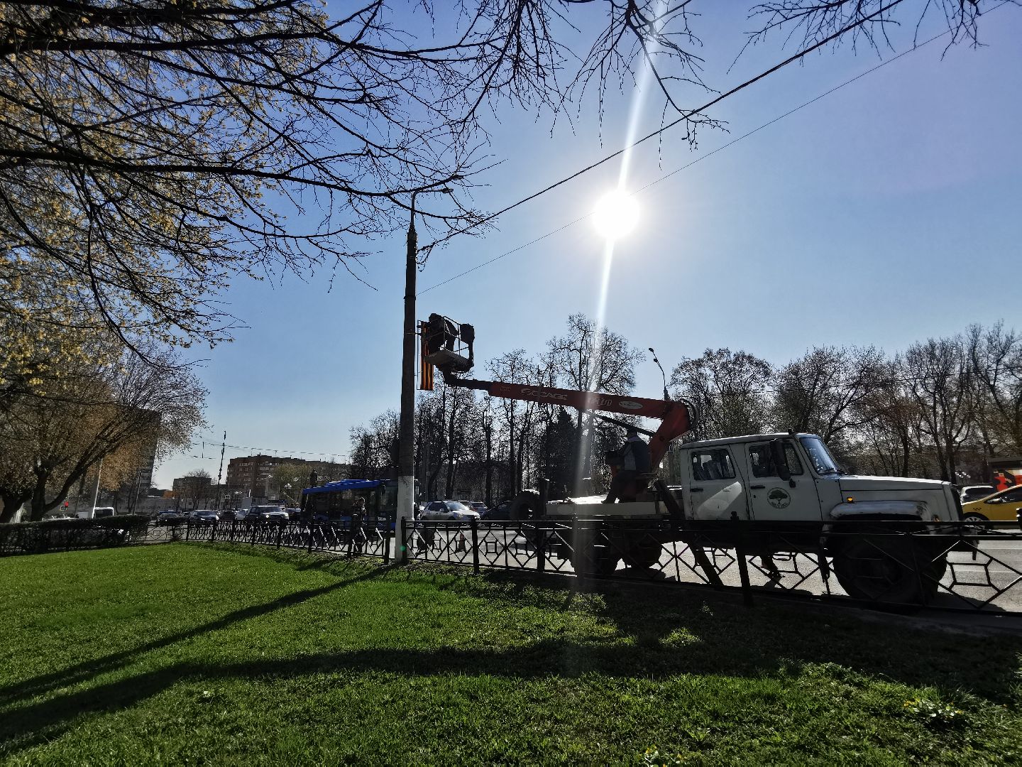 Подольск, улицы, праздник