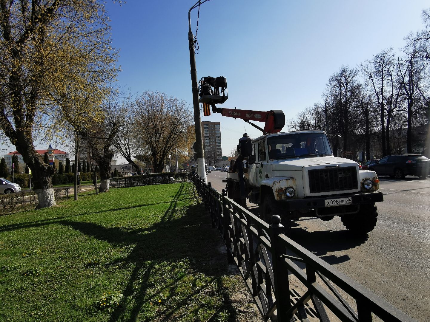 Подольск, улицы, праздник