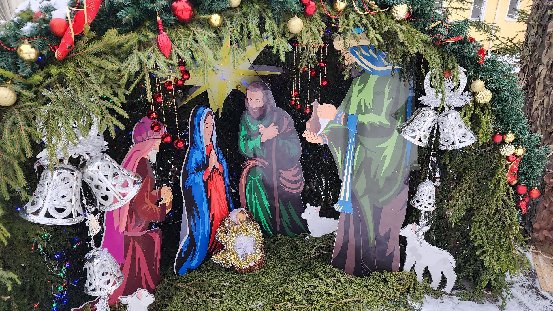 Рождество Христово, православный праздник, Лосино-Петровский,