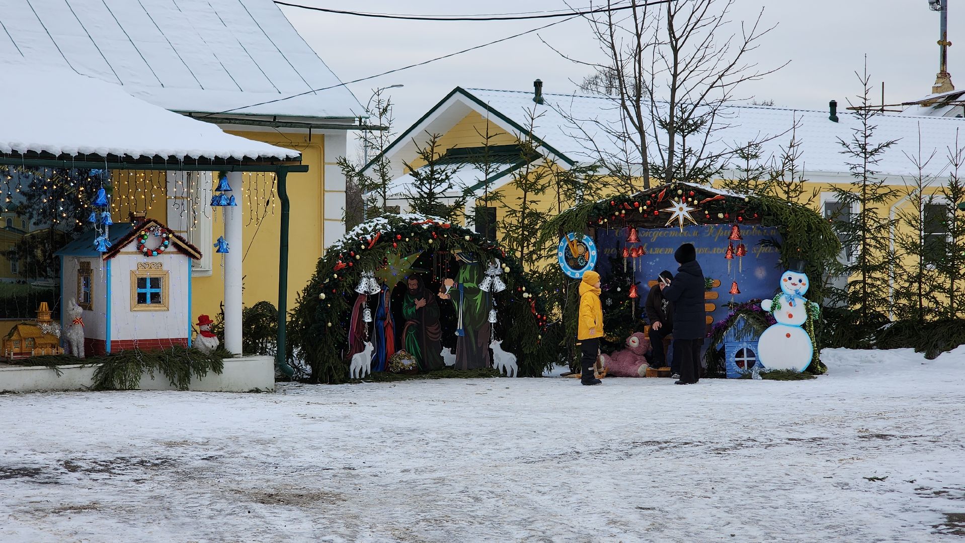 Рождество Христово, православный праздник, Лосино-Петровский,