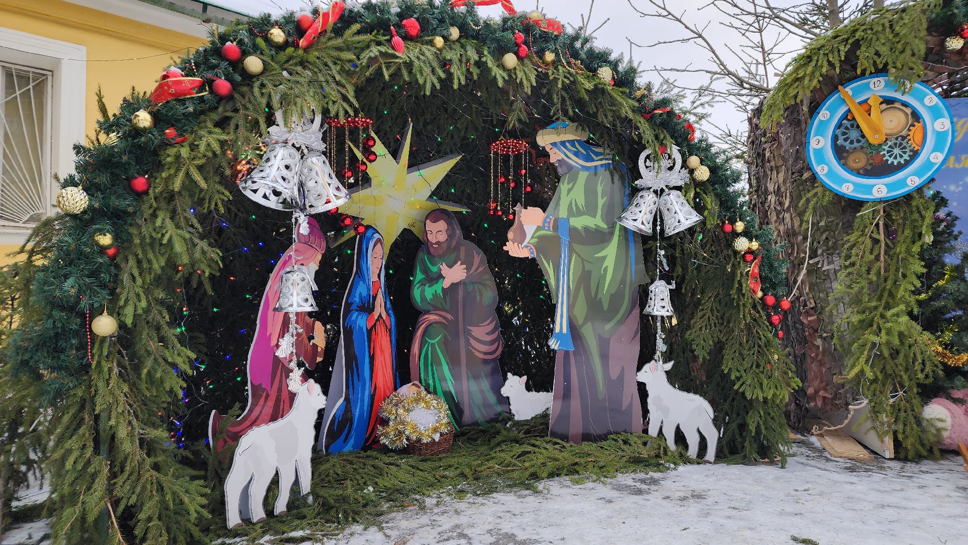 Рождество Христово, православный праздник, Лосино-Петровский,