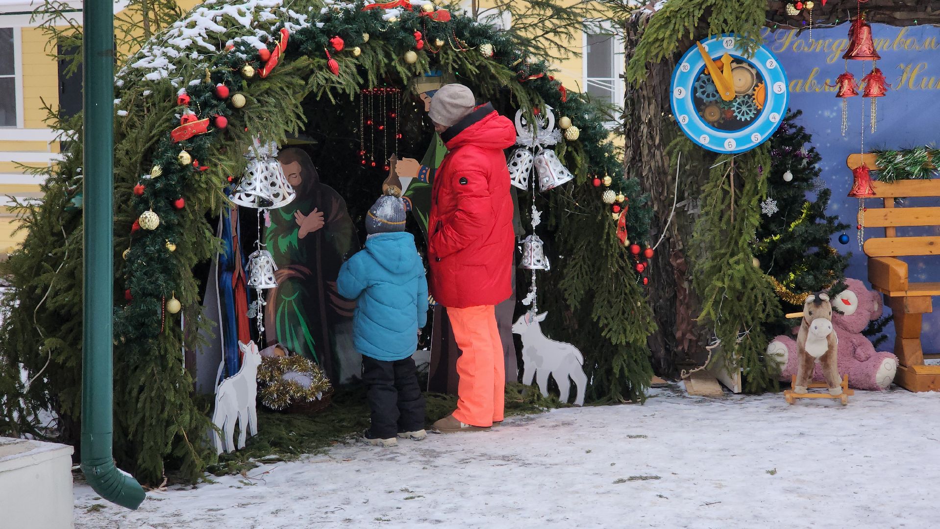 Рождество Христово, православный праздник, Лосино-Петровский,