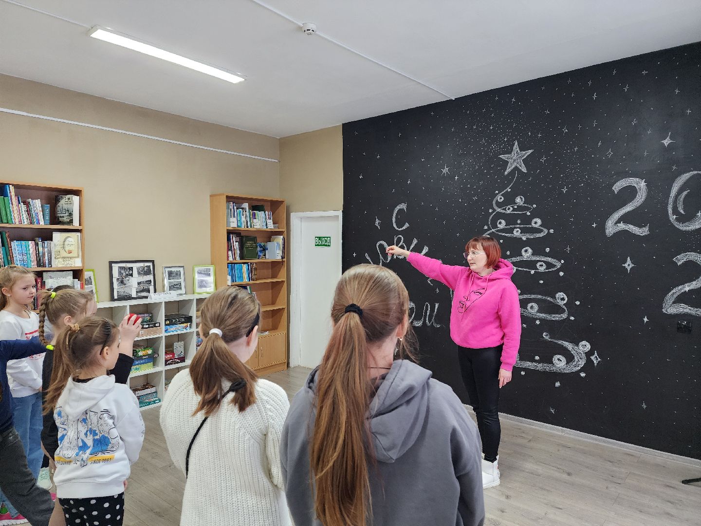 красноармейск, городской округ пушкинский, детская библиотека, новогодние каникулы, вертикалки,