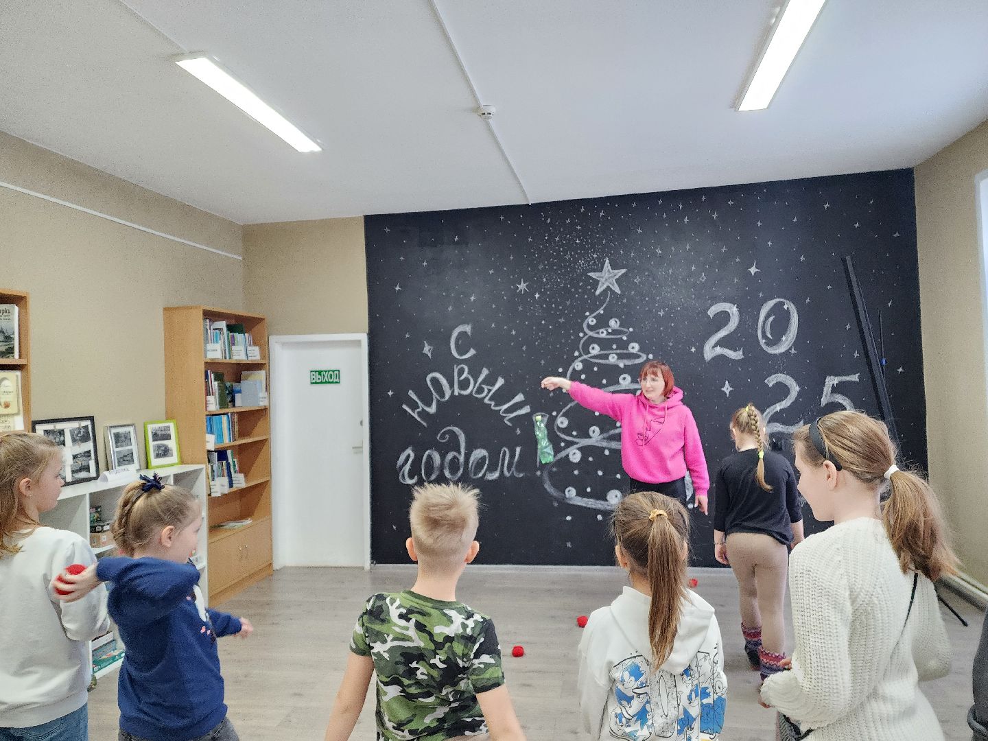 красноармейск, городской округ пушкинский, детская библиотека, новогодние каникулы, вертикалки,