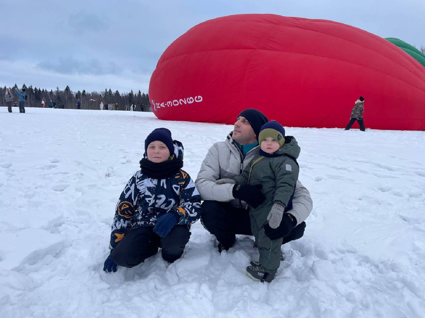 Дмитров, Фестиваль аэростатов, Яблоки на снегу, вертикалки,