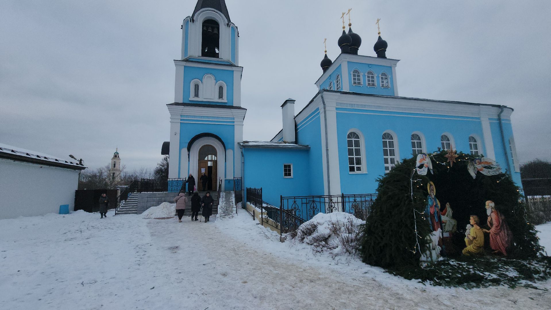 Павловский Посад, Городской округ Павловский Посад, Рождество, вертикалки, Храм, Церковь, Праздник,