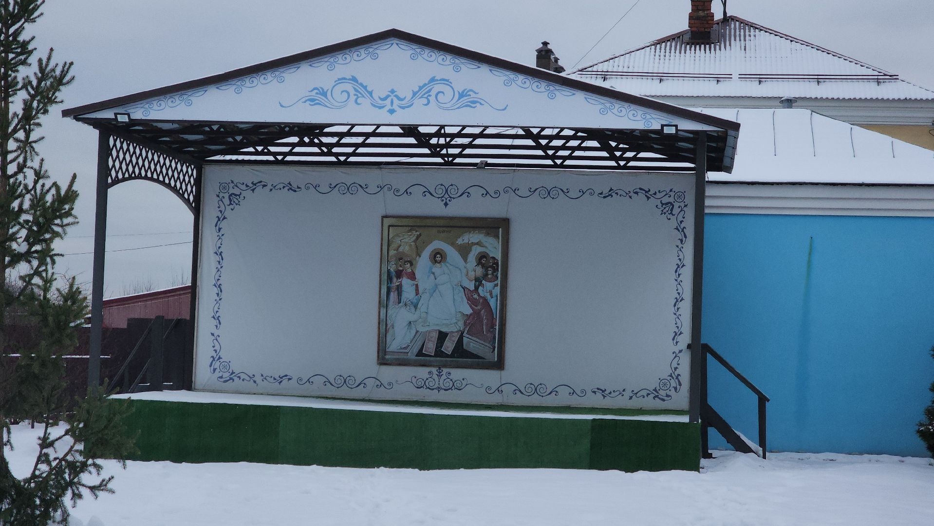 Павловский Посад, Городской округ Павловский Посад, Рождество, вертикалки, Храм, Церковь, Праздник,