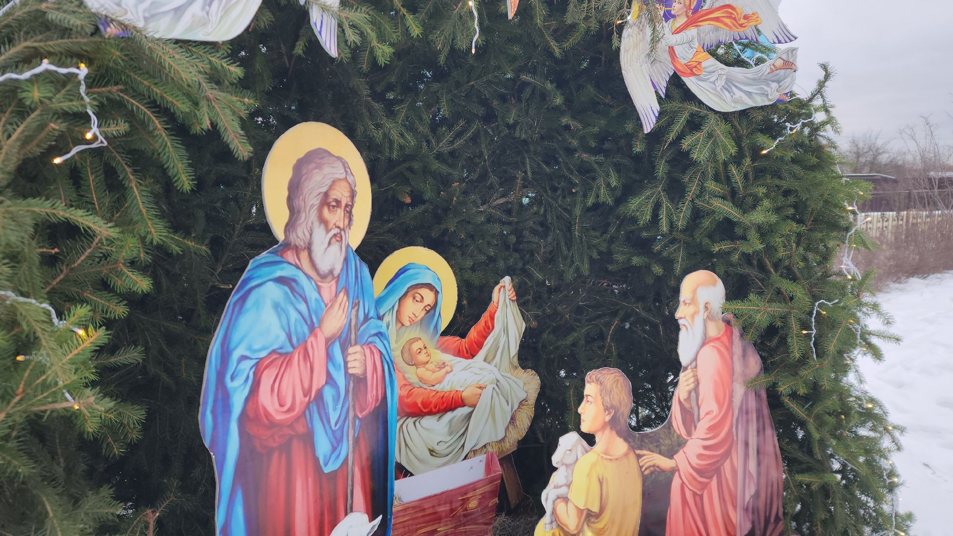 Павловский Посад, Городской округ Павловский Посад, Рождество, вертикалки, Храм, Церковь, Праздник,