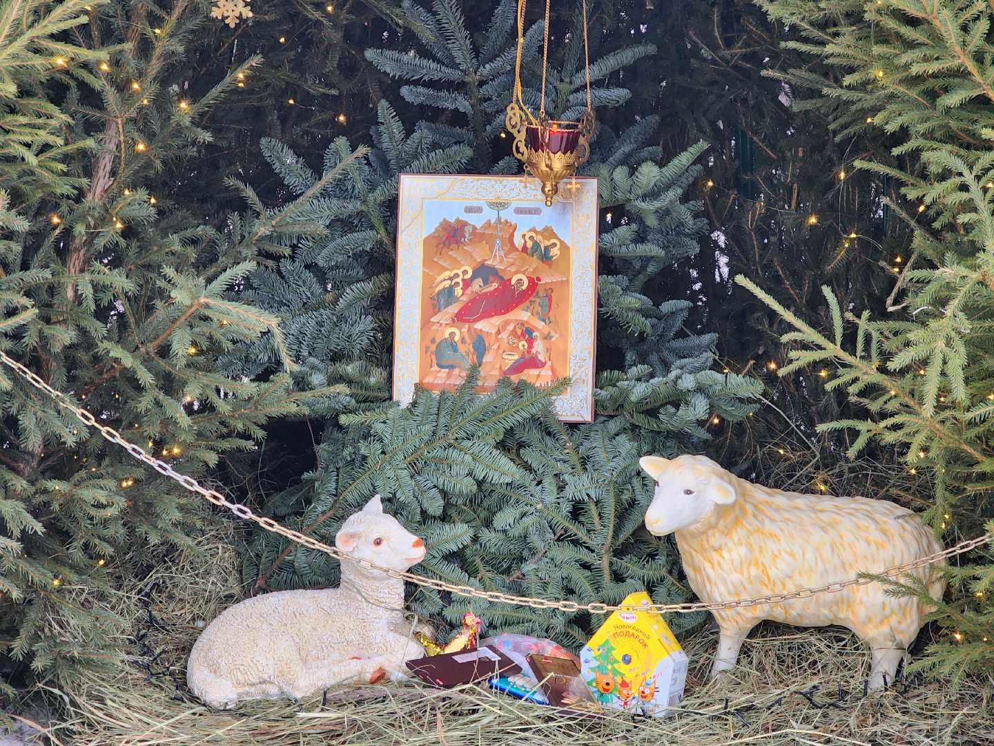 ногинск, жители, общество, подготовка к рождеству, рождество, собор, вертикалки,