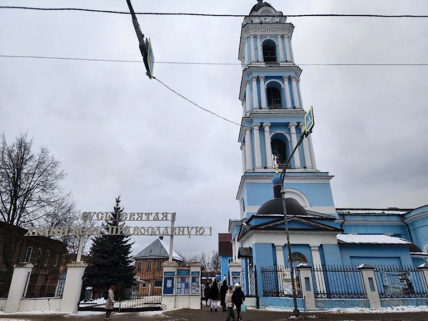 ногинск, жители, общество, подготовка к рождеству, рождество, собор, вертикалки,
