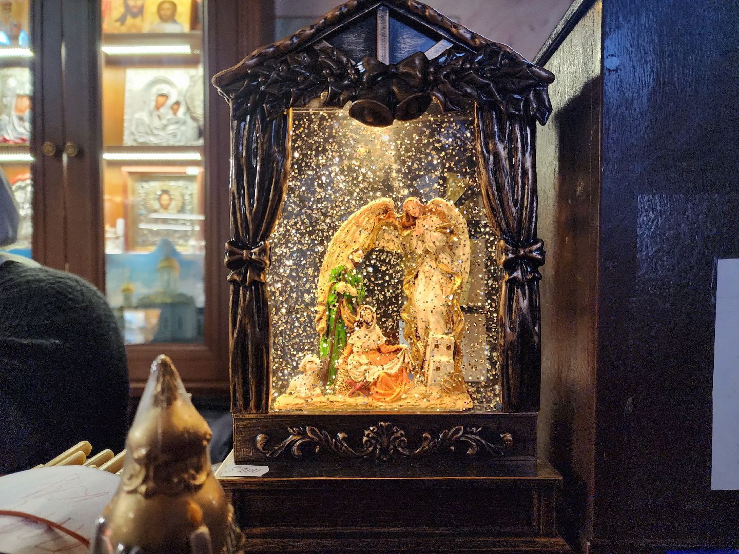 ногинск, жители, общество, подготовка к рождеству, рождество, собор, вертикалки,