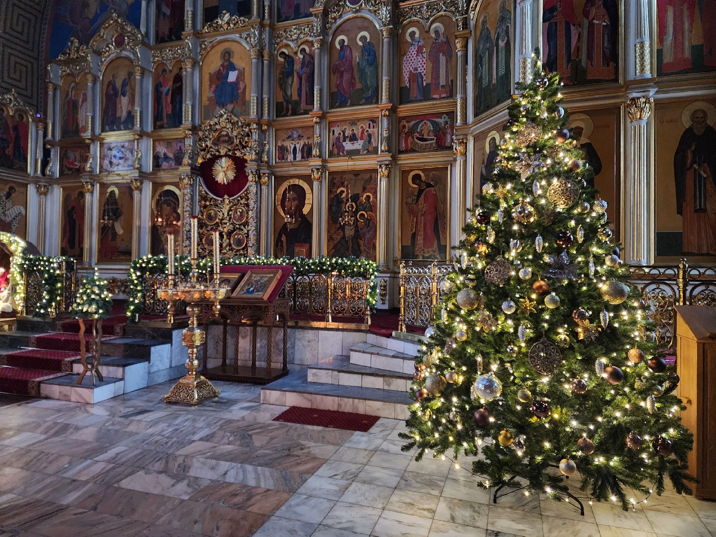 ногинск, жители, общество, подготовка к рождеству, рождество, собор, вертикалки,