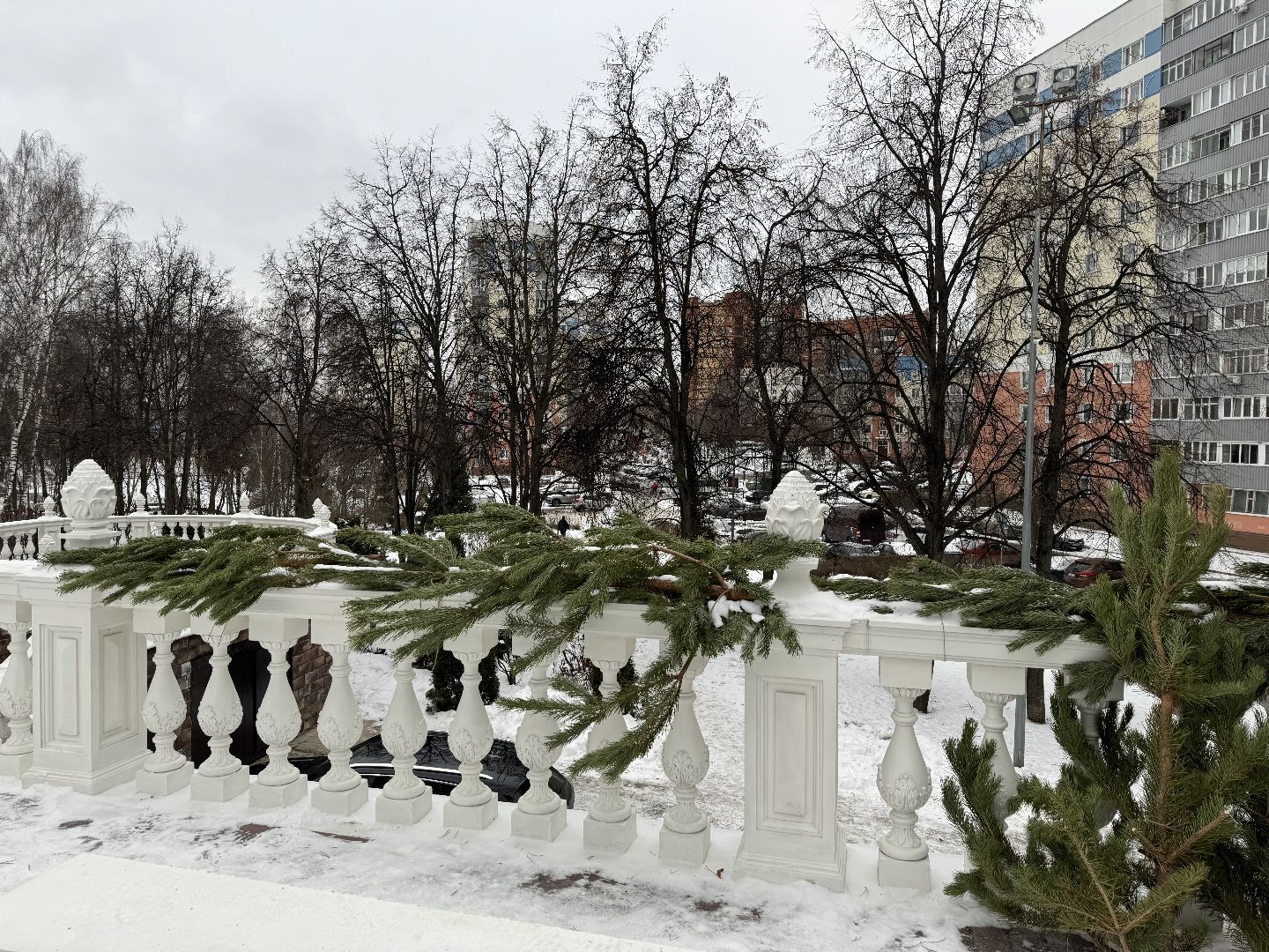 рождество христово, сочельник, Праздничное богослужение, Храм украшен, Храм великомученика Георгий Победоносца,